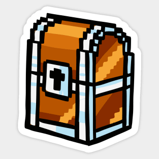 Pixel chest Sticker